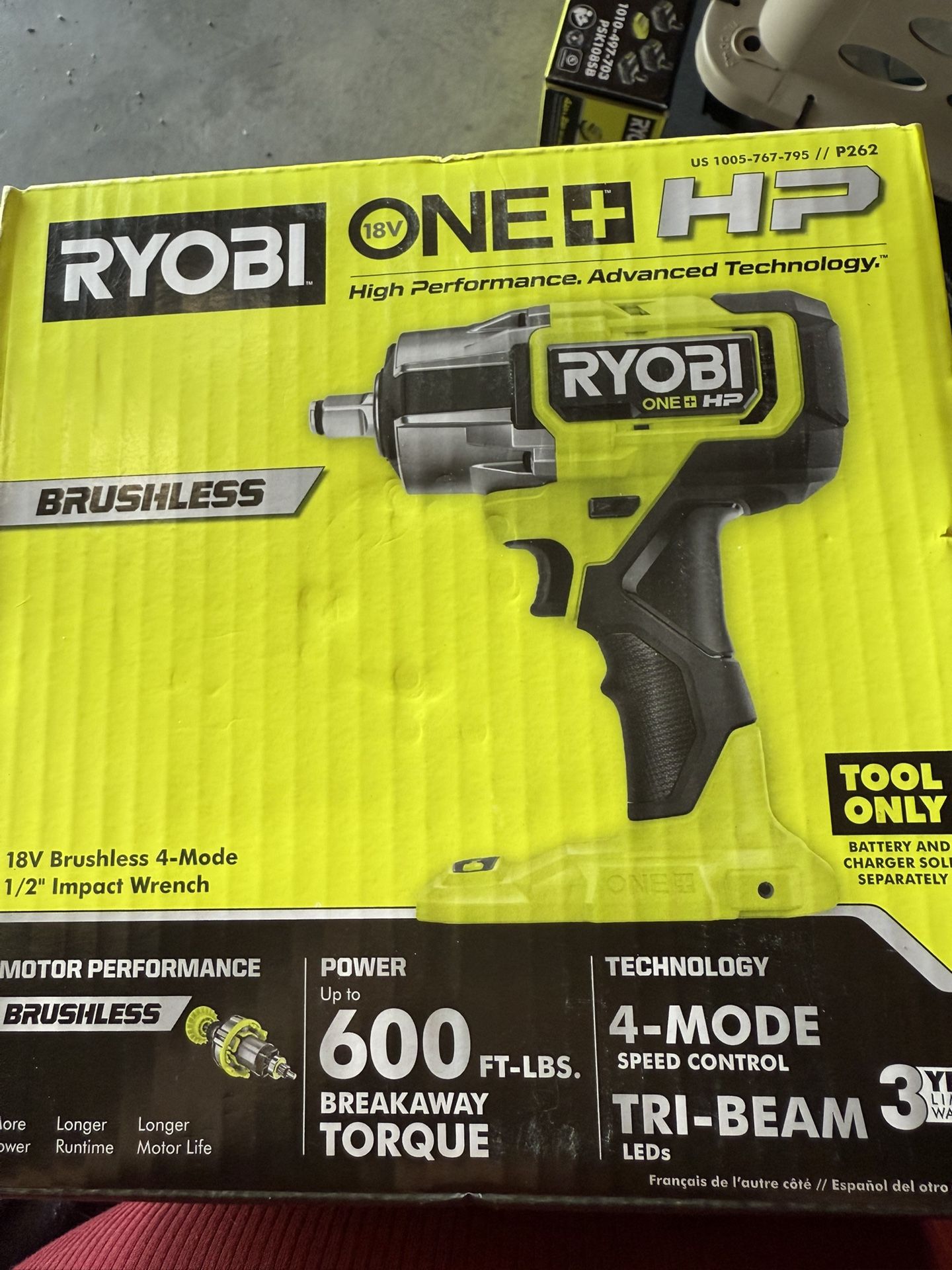 Ryobi 1/2 Inch Impact