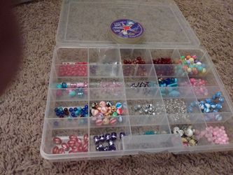 Beads with jewerly string