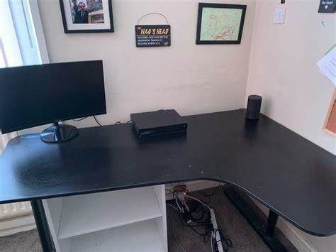 IKEA Bekant Standing Desk Dark Walnut