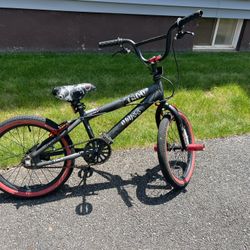 18'' Kids Freestyle BMX Bicycle Steel Frame  Charcoal Gray