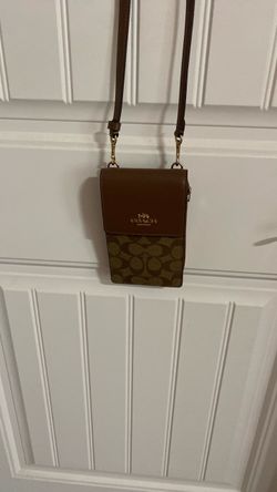 Coach Signature Crossbody Phone Bag