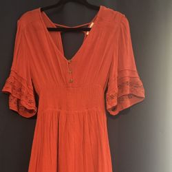 Orange Dress