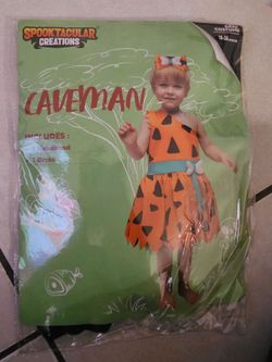 Pebbles Flintstone Halloween Costume – $15!