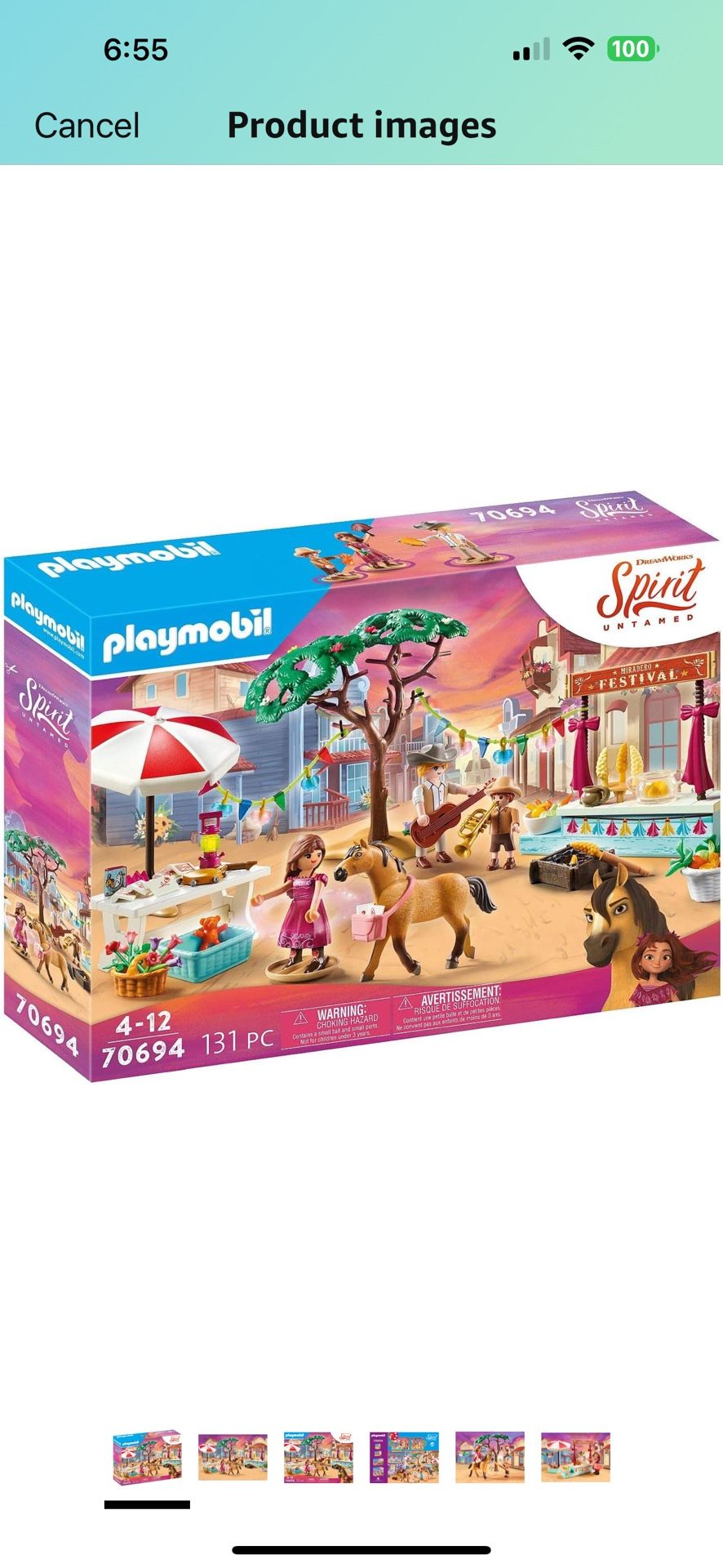 Playmobil Spirit BRAND NEW never opened 70694