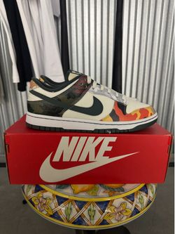 Nike Dunk Low Sail Multi Camo