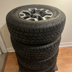 Toyota Tacoma Wheels and Tired