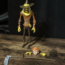 DC Direct Batman The Animated Series 6 Inch Action Figure Wave 1 - Scarecrow (Mcfarlane Platinum Edition)