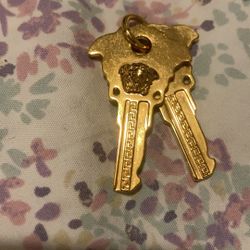 Rare Versace Keys Pendant 
