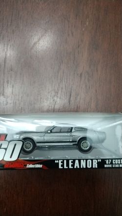 September 2016 "Speed" LootCrate Gone in 60 Seconds "Eleanor" Custom 1967 Shelby Mustang GT500 1:64 Die Cast Toy Car by Greenlight