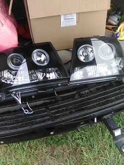 Chevrolet Suburban aftermarket headlights lights