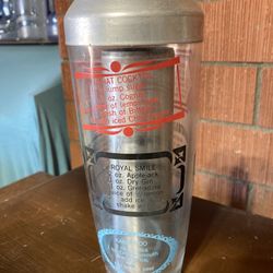 Antique Alcohol Shaker