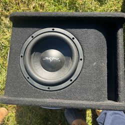 8” Ported Speaker And Box