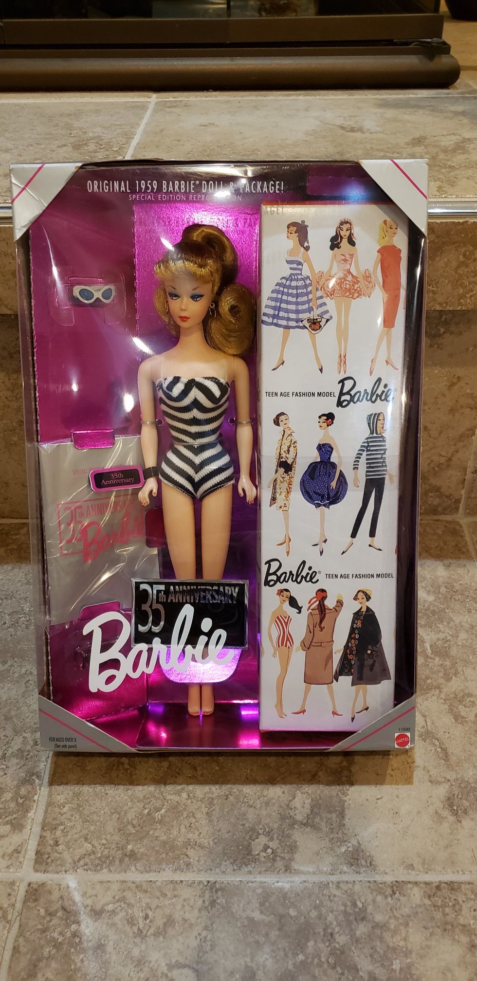 Collectors Barbie 35th anniversary