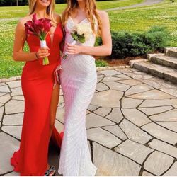 White Prom Dress Size Xs Or small