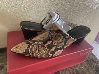 Enzo Angiolini Margot Snake Print Leather 8.5