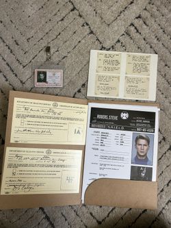 Steve Rodger SHIELD Folder