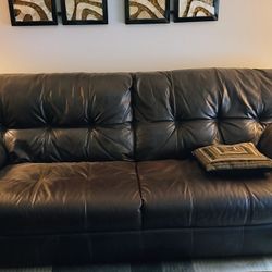 Large Leather Couch