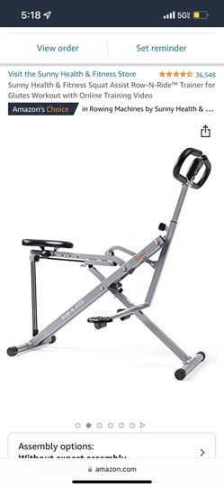 Squat Assist Row-N-Ride