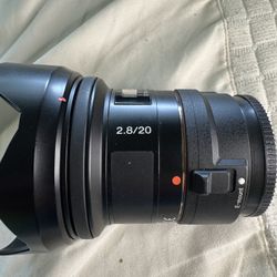 Sony Carl Zeiss 20mm f/2.8 SAL20F28 Lens