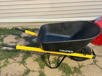 Truper Heavy-Duty Steel Wheelbarrow,  good condition