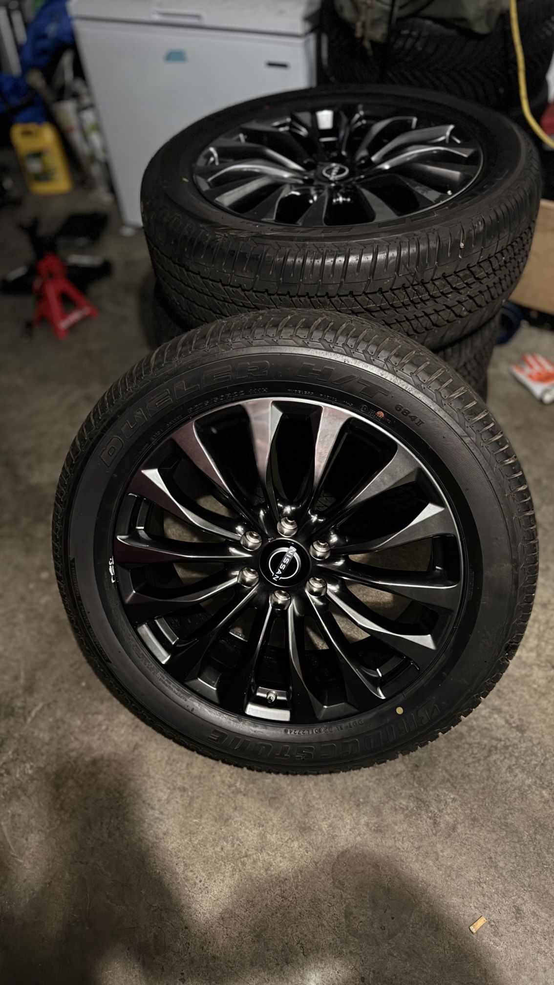 22” 2024 Nissan Armada Platinum OEM Wheels And Rims
