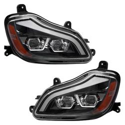 Kenworth T680 LED Projector Headlights Pair