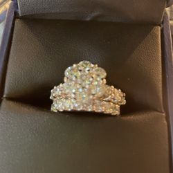 14k White Gold Bridal Set Kay Jewelers 