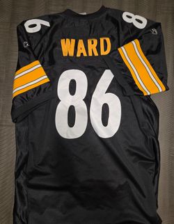 Sewn Hines Ward XL Pittsburgh Steelers NFL Football 86 Stitched Adult Jersey