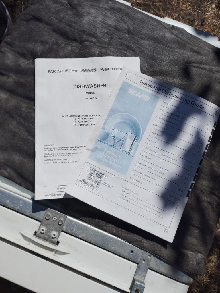 Kenmore Dishwasher