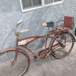 Vintage Huffy Corvair With Baby Seat