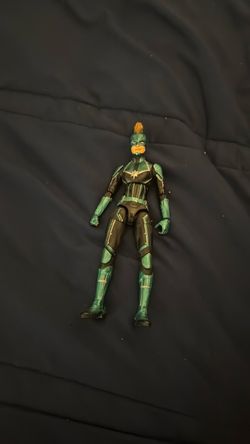 Captain Marvel Action Figure Green Suit