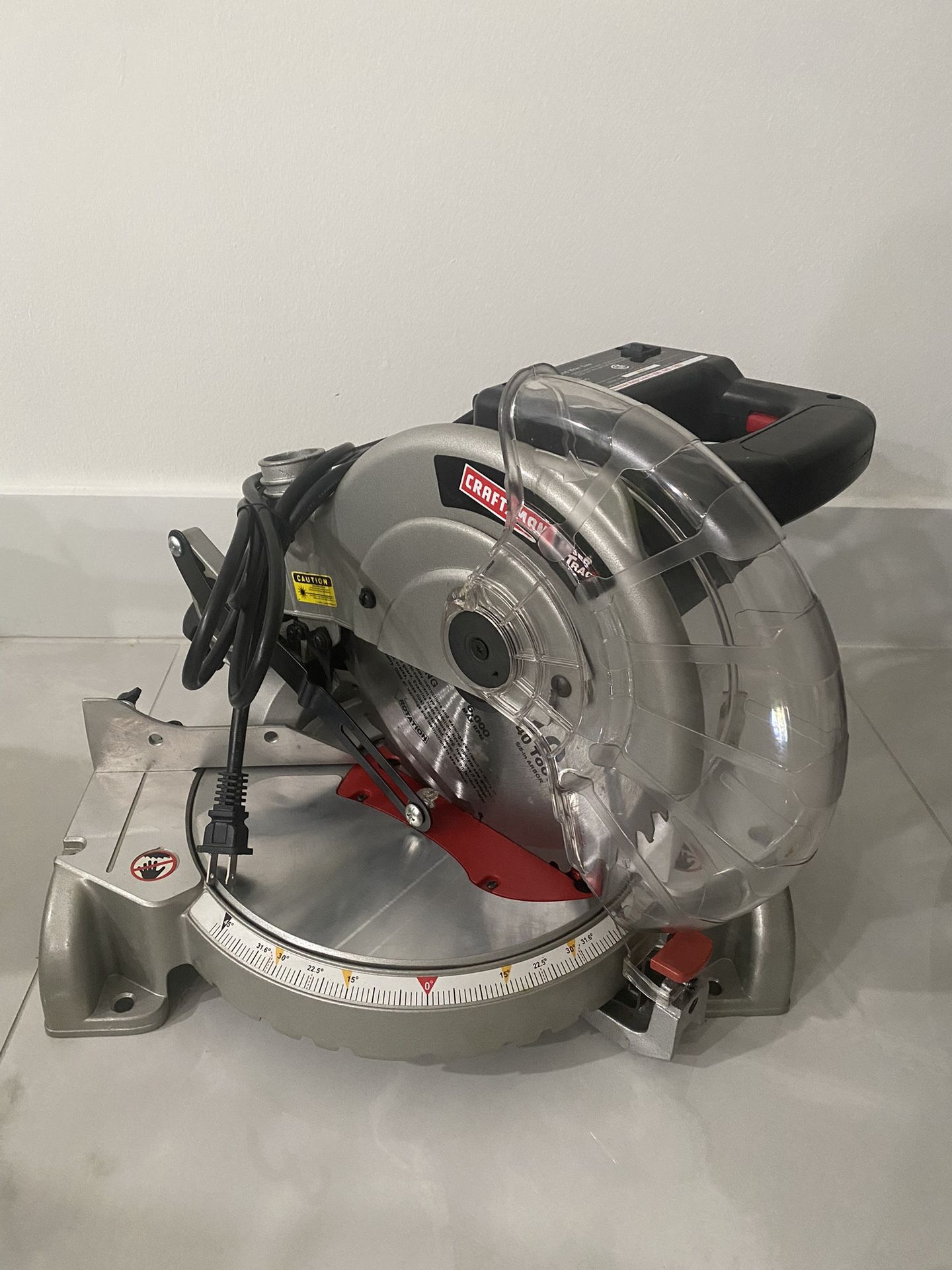 New Craftsman 10 Inch Compound Miter Saw