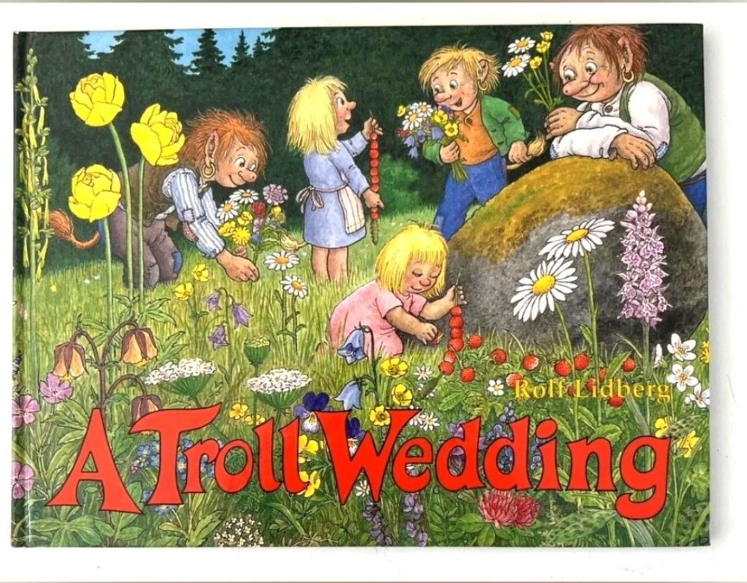 A Troll Wedding By Erik Arpi 1992 First Edition Hardcover