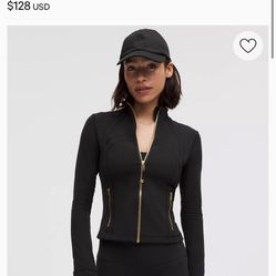 Brand New Lululemon Cropped Jacket Nulu Size 4 Great Quality 1:1 ! 