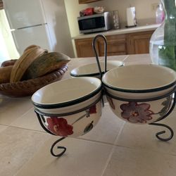 Dip/salsa Dish Set