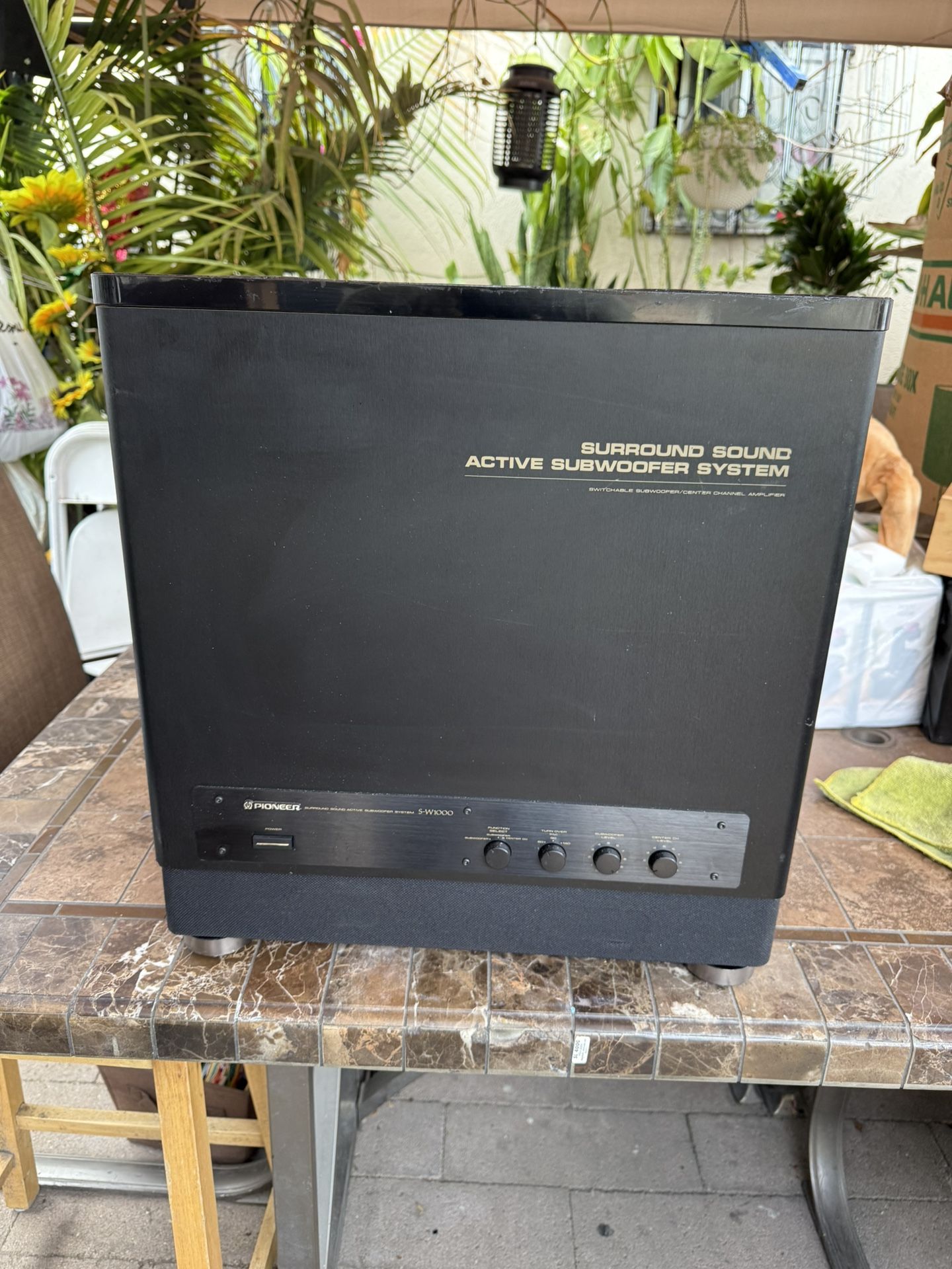Pioneer Subwoofer Speaker