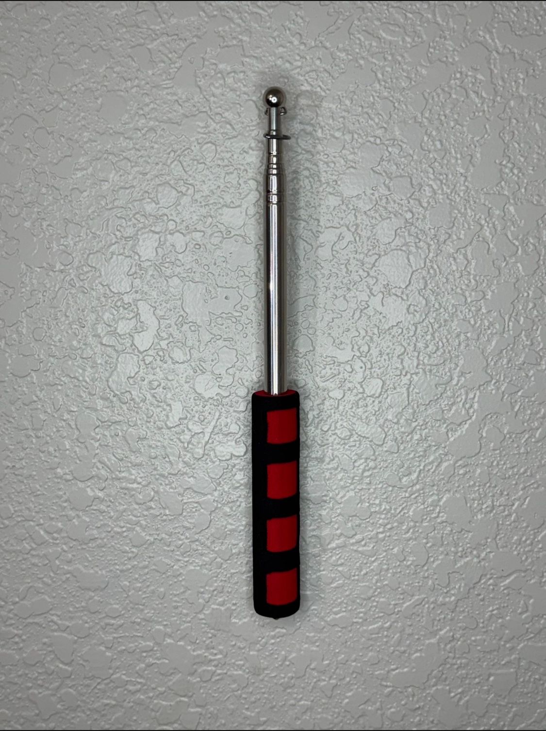 🪛Telescopic Empty Drum Hammer,– Extendable Stick with Soft Grip Handle
