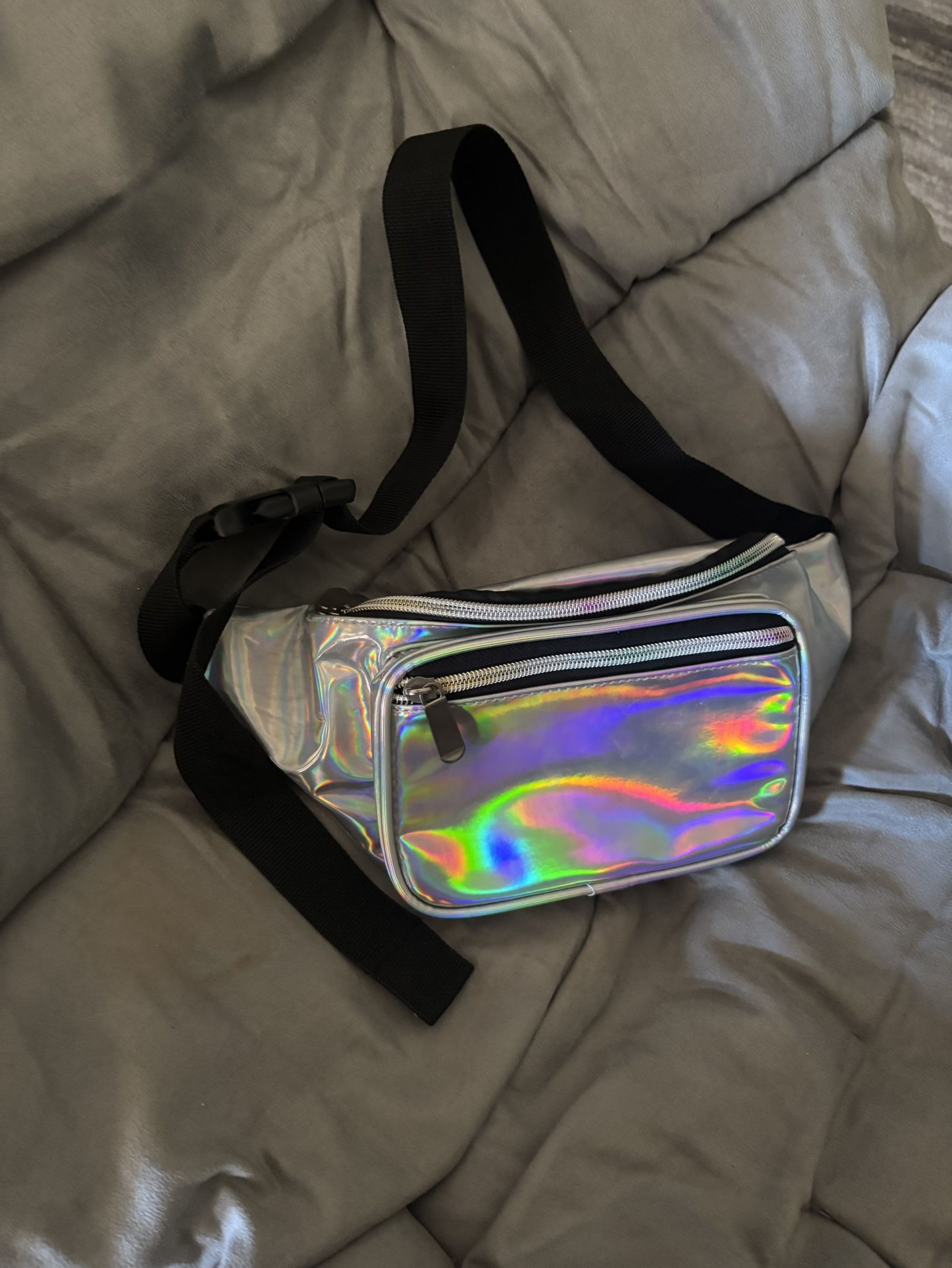 Holographic Fanny Pack Bag