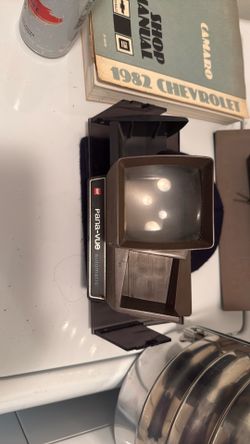 Vintage GAF Pana-Vue Automatic Lighted 2x2 Slide Viewer