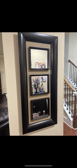 Wine Rack And mirror