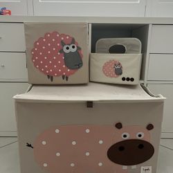 Nursery Toy And Diapers Organizers