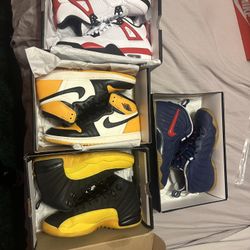 Jordan, Nike, Reebok 