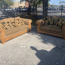 Couch And Love Seat 