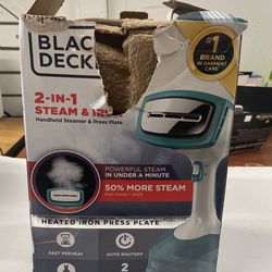 BLACK+DECKER 2-in-1 Steamer Iron