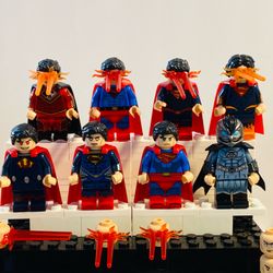 Superman Minifigures High Beams DC Comics | New Custom LEGO Compatible Toys
