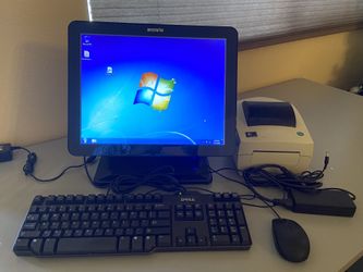 Lightly Used Touch Screen POS + Epson Printer