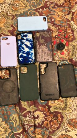 Bundle of 9 phone cases