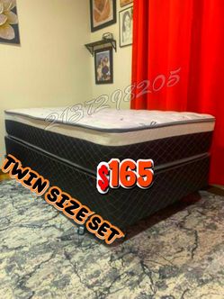 Twin Size Mattress With Boxspring