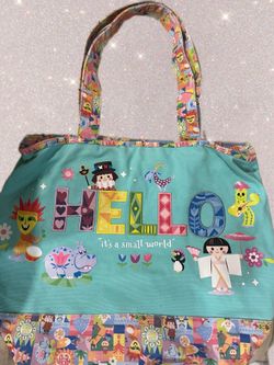 NEW-Disney’s It’s a Small World Tote.