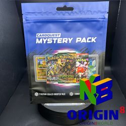 Pokémon Cardquest Mystery Booster Pack & Toploader Set Pokemon